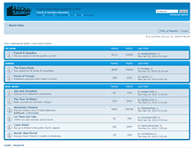 Tablet Screenshot of forums.frenchandsaunders.co.uk